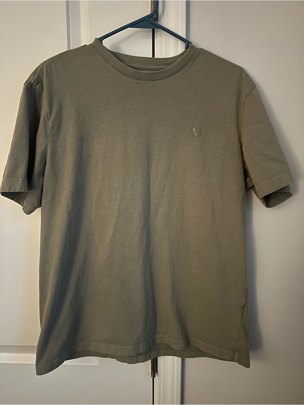 American Eagle Outfitters Olive Green Crew Neck Tee